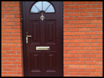 Rosewood Composite Front Door