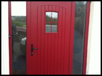 Red Composite Front Door