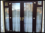 Rosewood French doors with side openings?